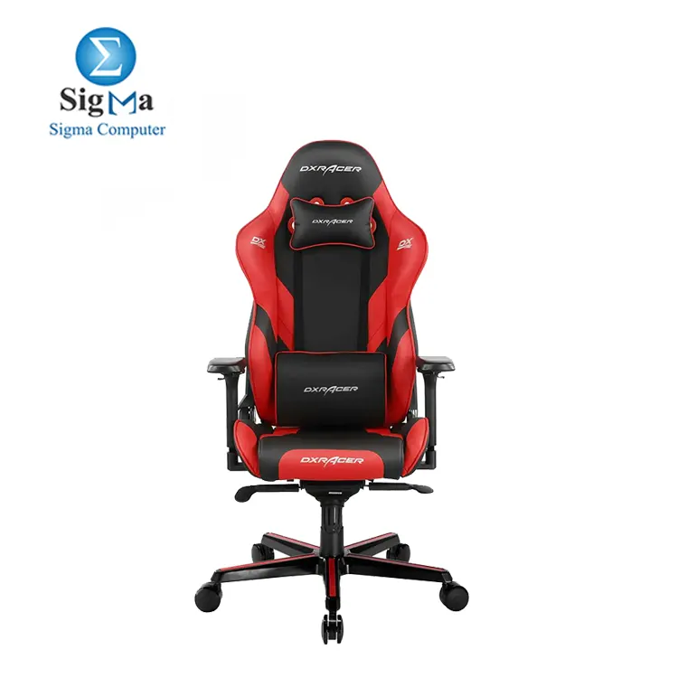 DXRacer Gladiator Series Modular Gaming Chair D8200 - Black & Red (The Seat Cushion Is Removable) GC-G001-NR-B2-423